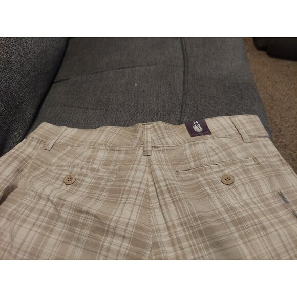 Gloria Vanderbuilt Size 14 Shorts Latte Wimens Celina NWT - Picture 11 of 16